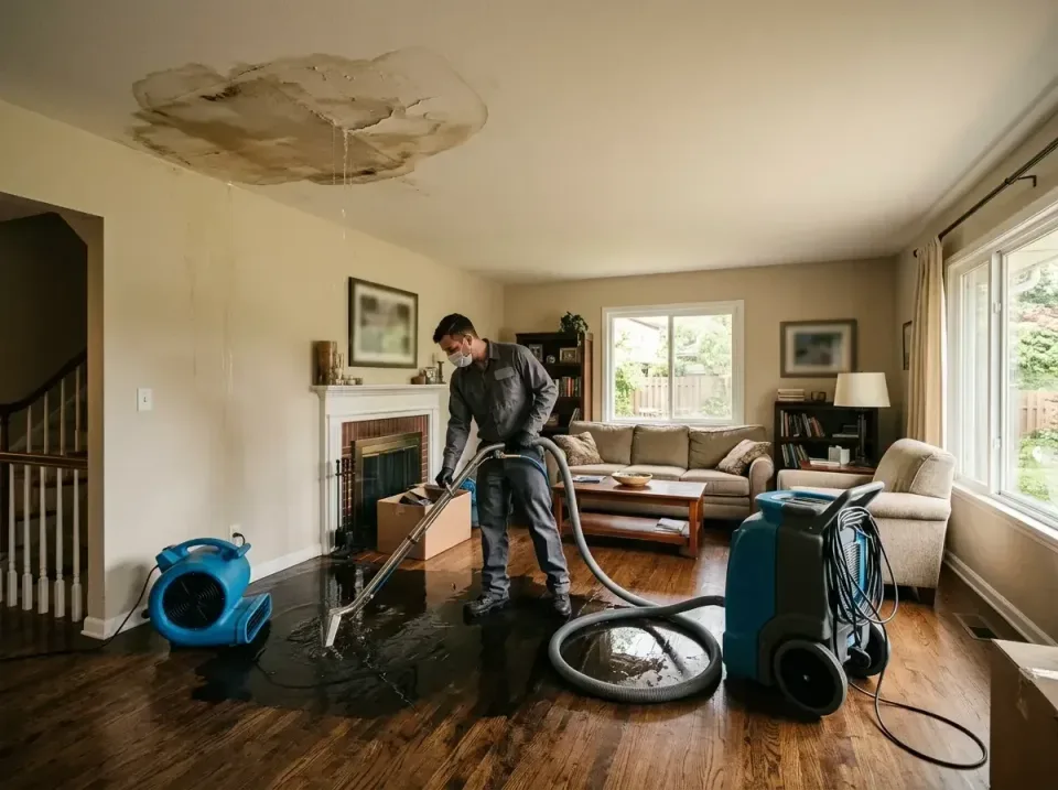 attic-pipe-burst-ceiling-drip-008 — frequently asked questions, Water Damage Restoration & Carpet Care in Mountain Home, AR